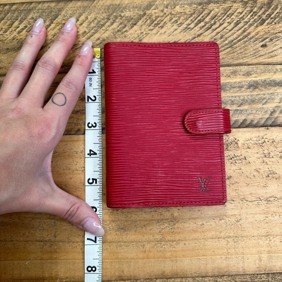 Louis Vuitton Epi Agenda red - Picture 12 of 13
